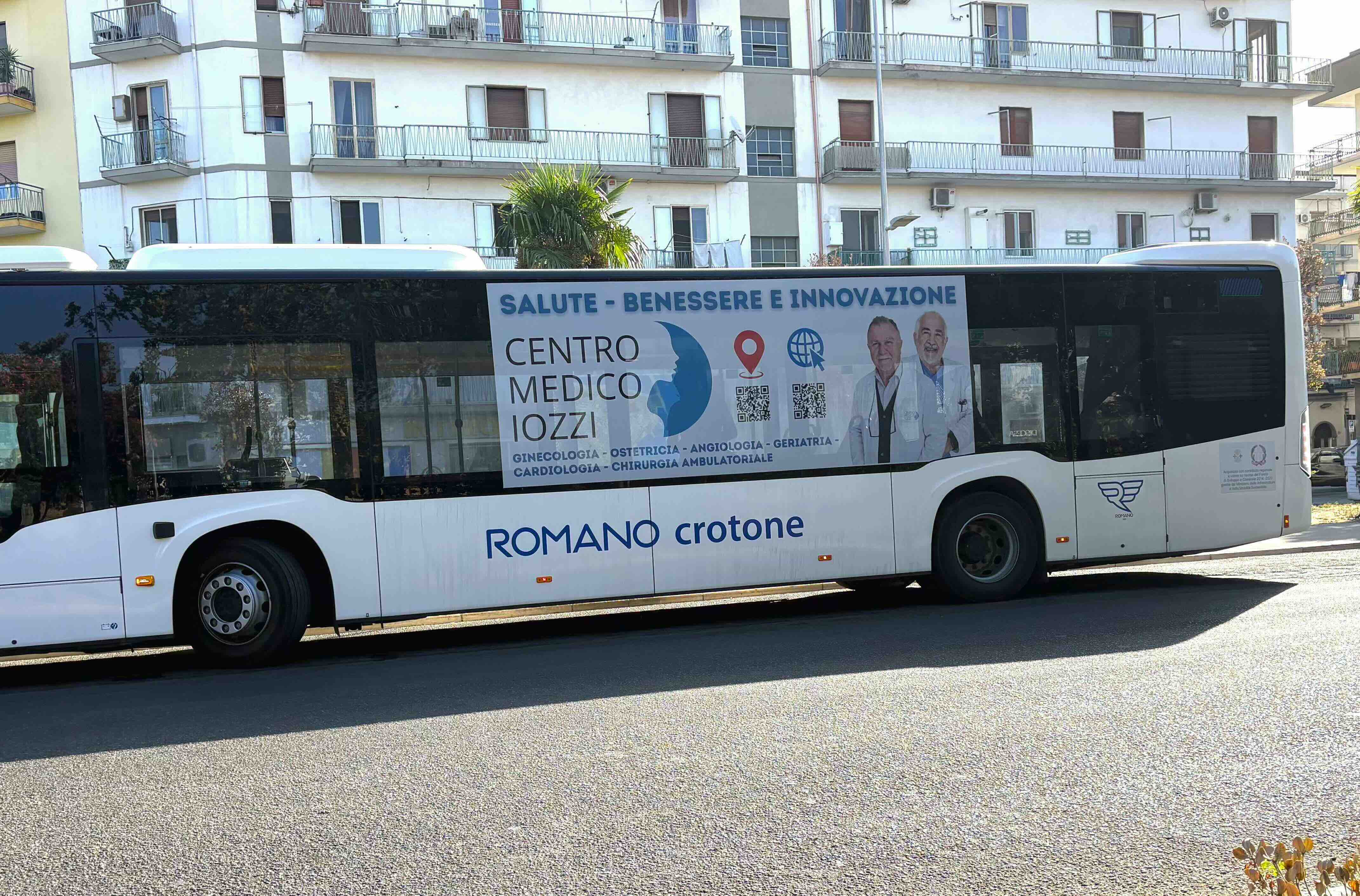 Campagna Centro Medico Iozzi su bus urbano